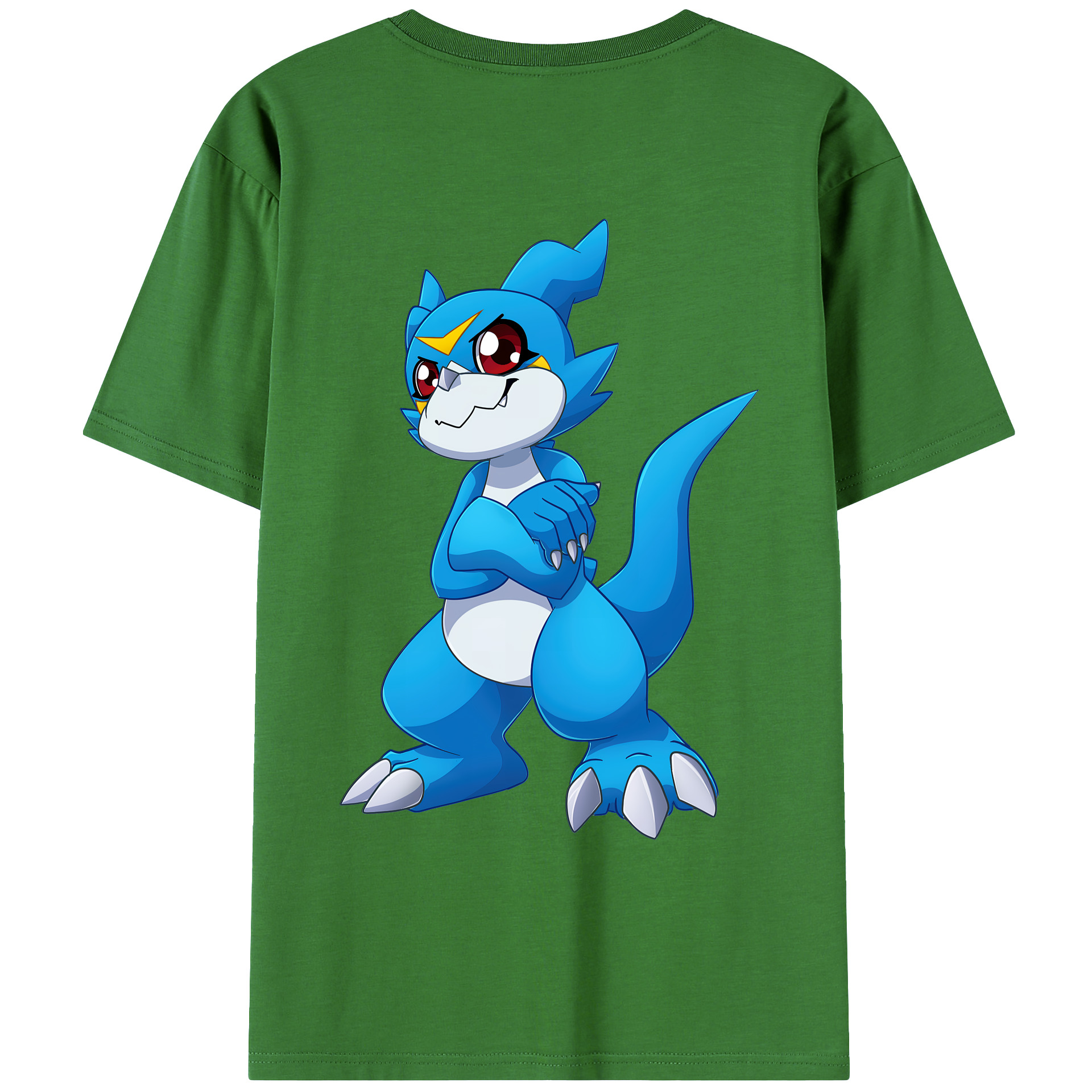 （画像用） Digimon デジタルモンスター/デジモン レディース半袖Tシャツ(バックプリント)